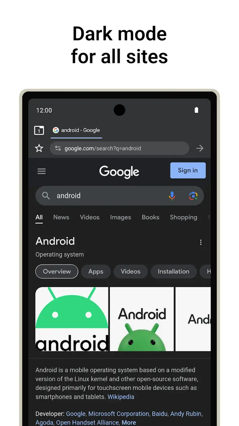 Скриншот Berry Browser 5