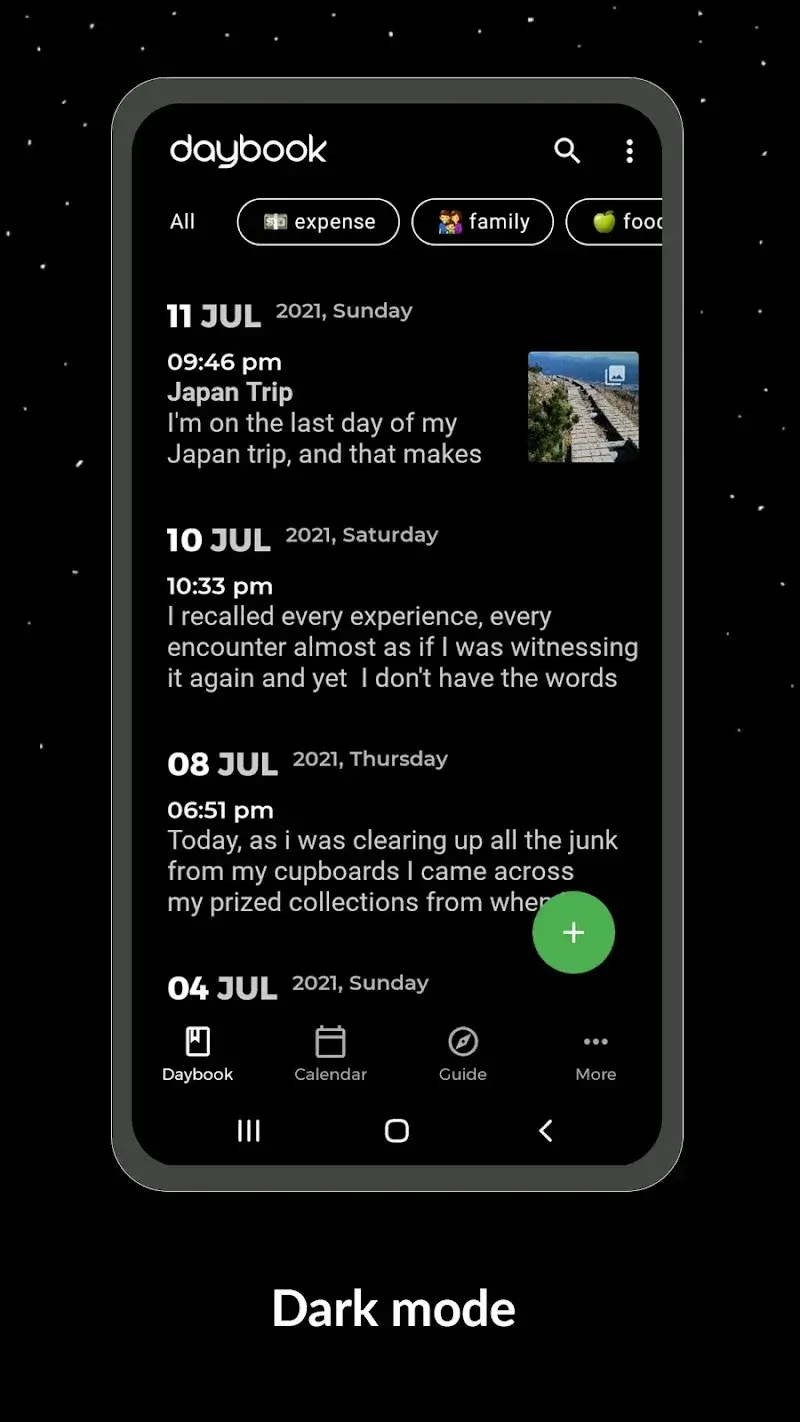 Daybook - Diary, Journal, Note screenshot 6