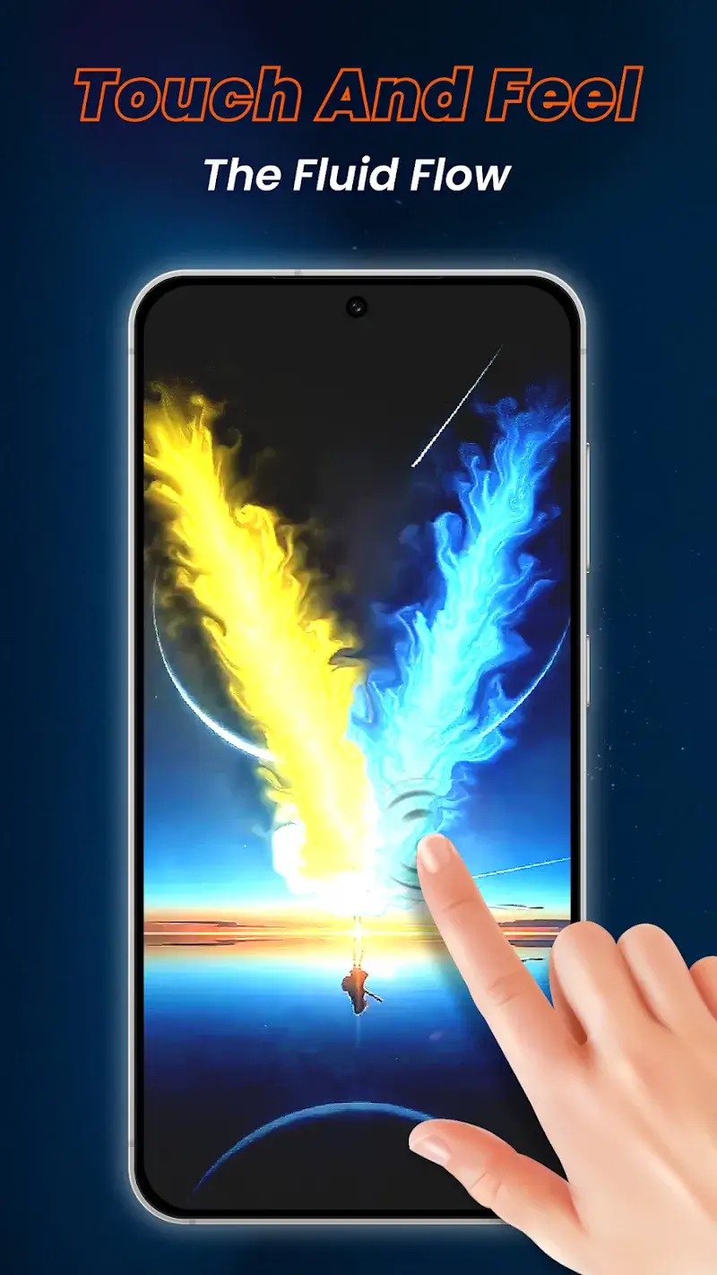 Fluid Magic: 3D Live Wallpaper Screenshot 2