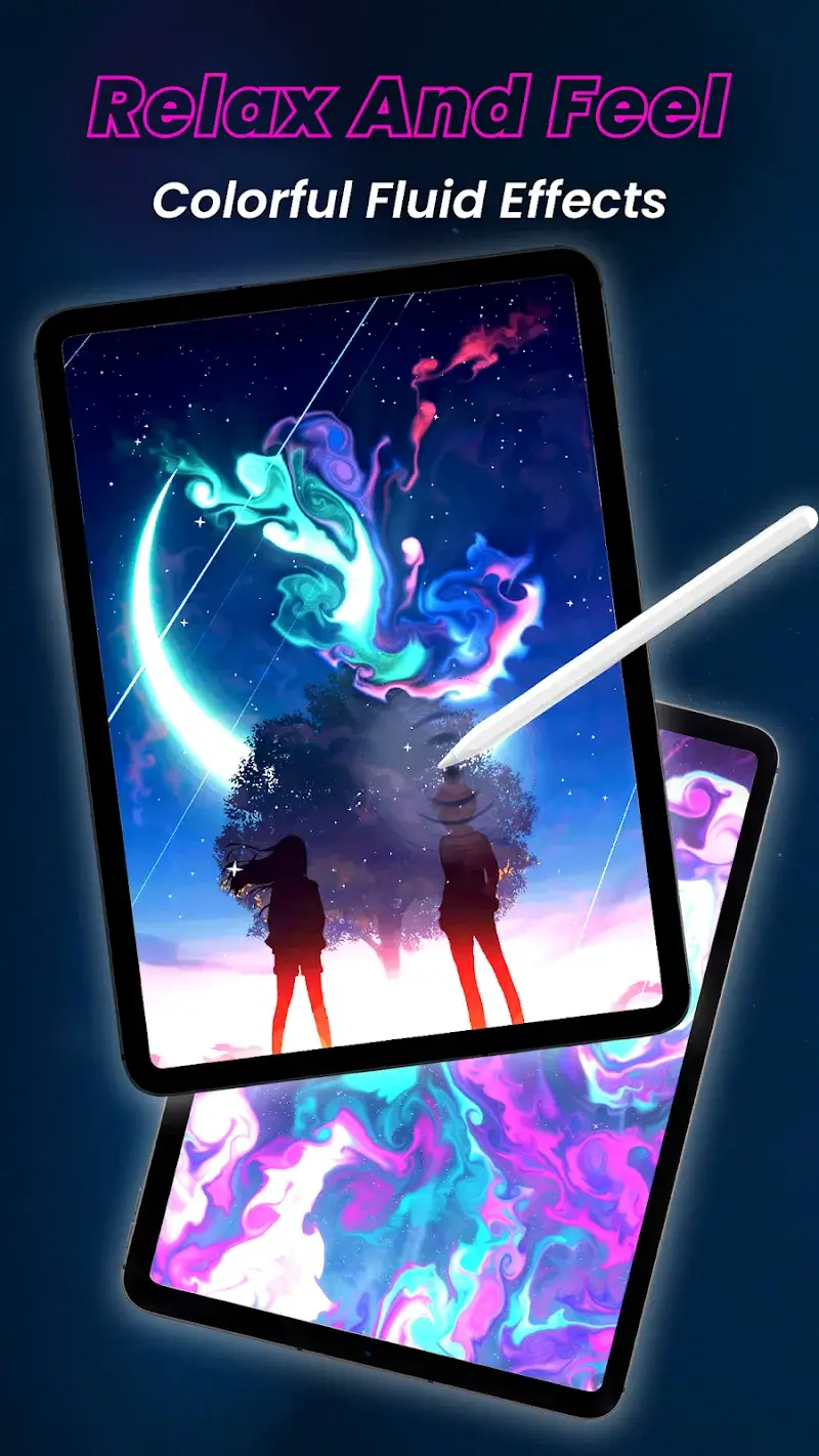 Fluid Magic: 3D Live Wallpaper Screenshot 5