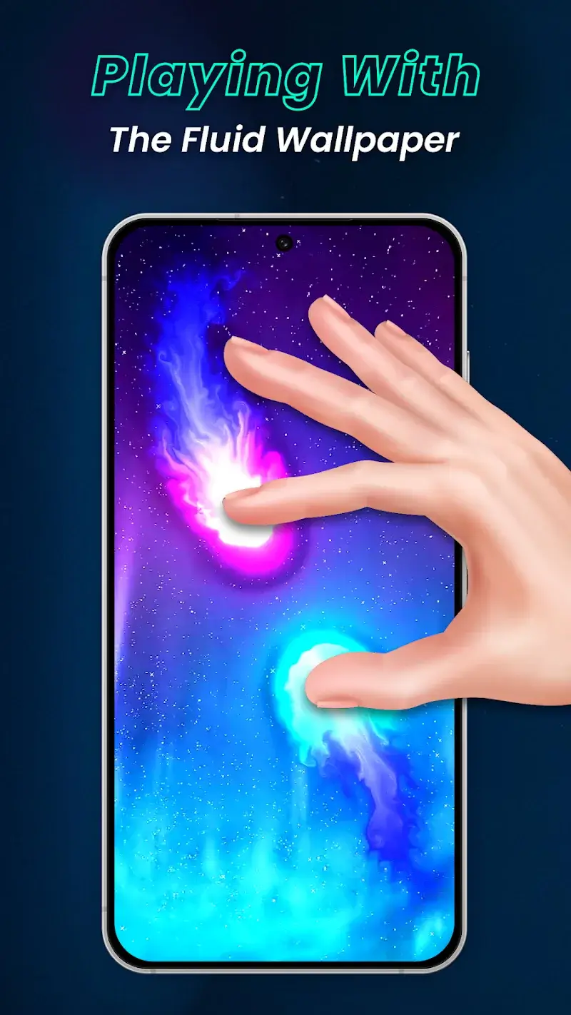 Fluid Magic: 3D Live Wallpaper Screenshot 6