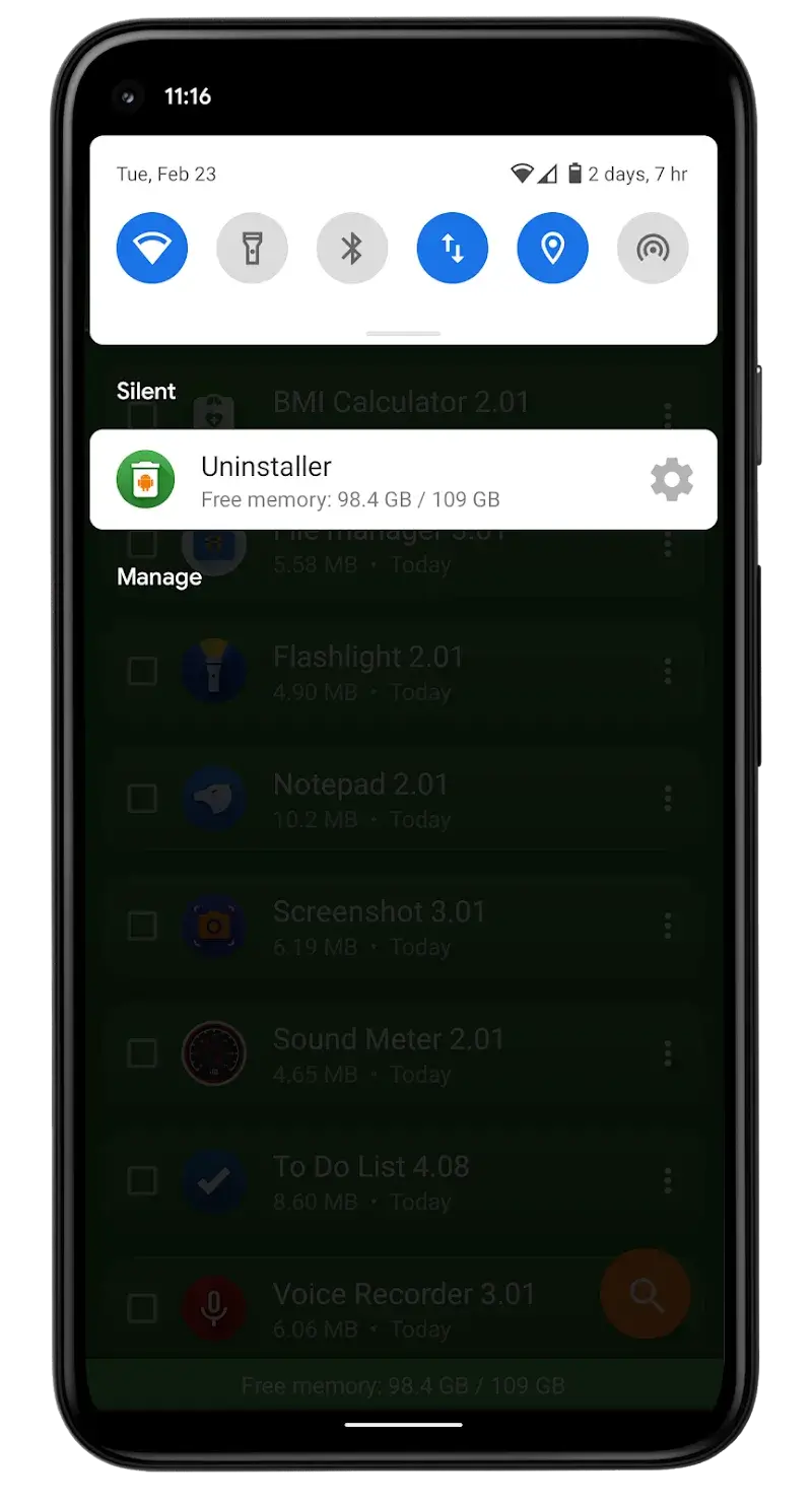 Uninstaller v3.5 APK captura de pantalla 6