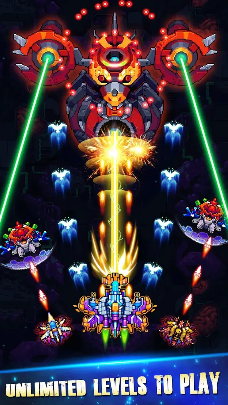 Falcon: Classic Space Invaders screenshot 2