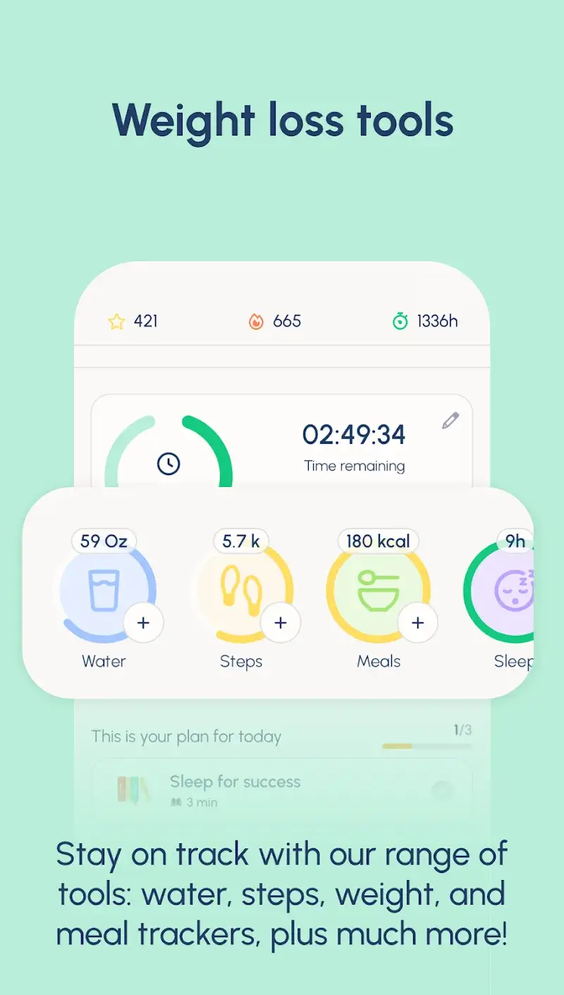 Captura de tela 3 do Fastic AI Food Calorie Tracker