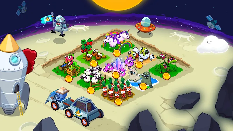 Capture d'écran de gameplay Idle Farming Empire 2