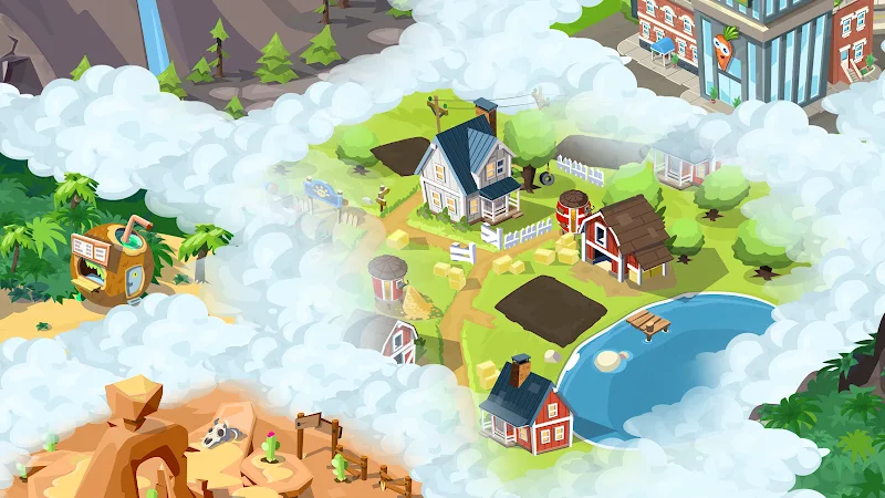 Capture d'écran de gameplay Idle Farming Empire 4