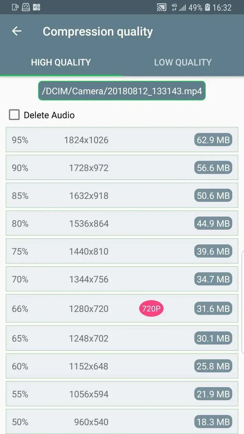 Скриншот Video Compressor 3