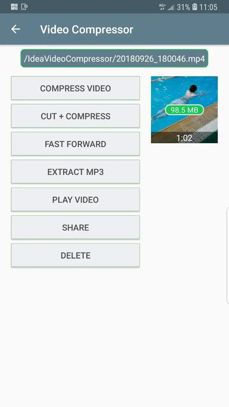 Скриншот Video Compressor 2