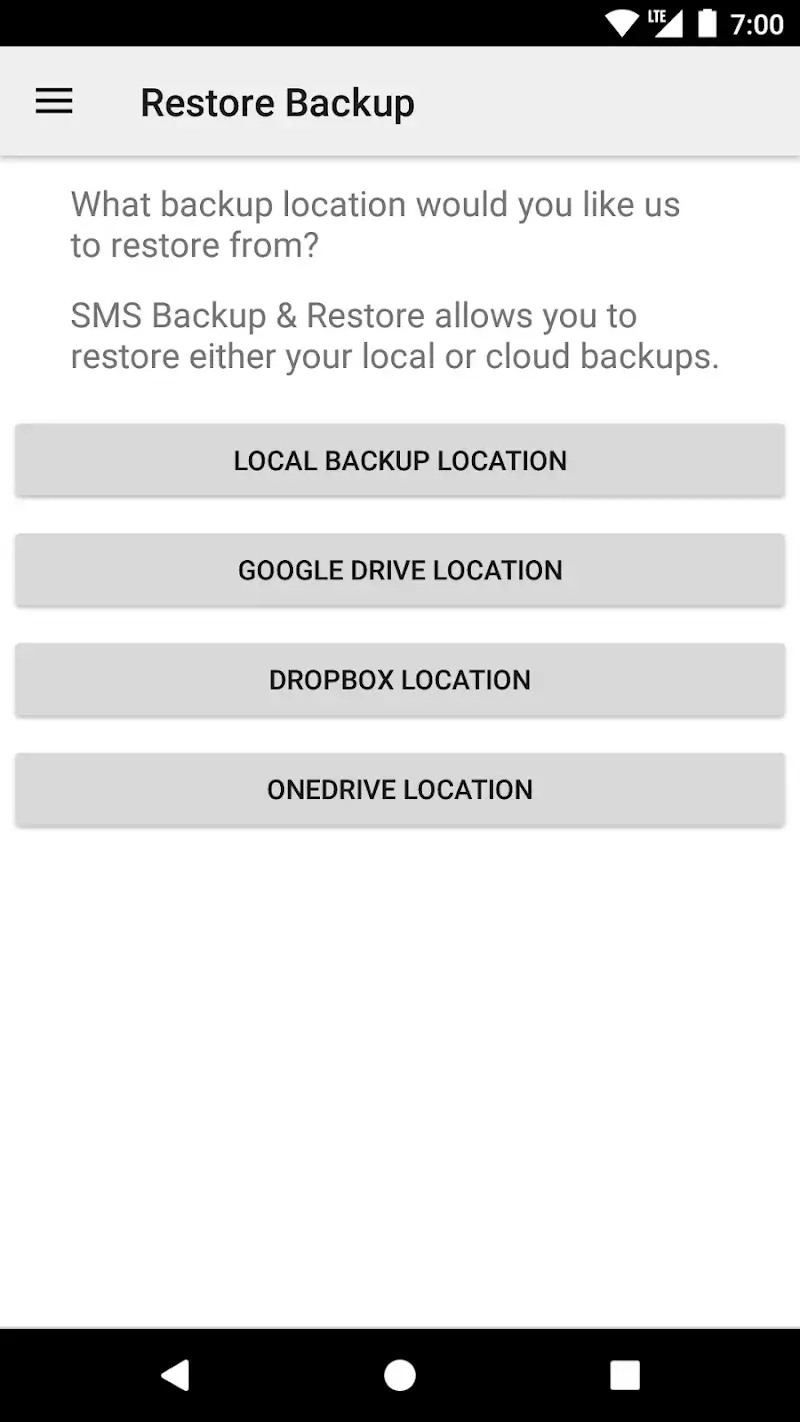 SMS Backup & Restore Pro ekran görüntüsü 6