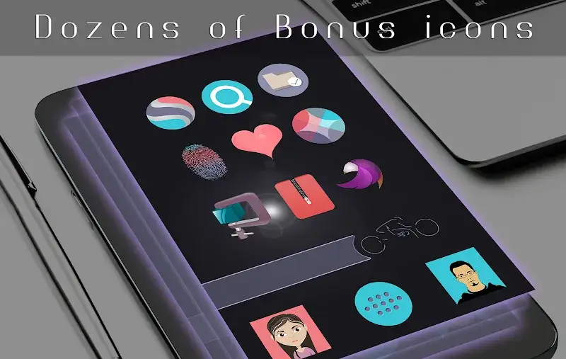 Sinfonia Icon Pack Pure design screenshot 5
