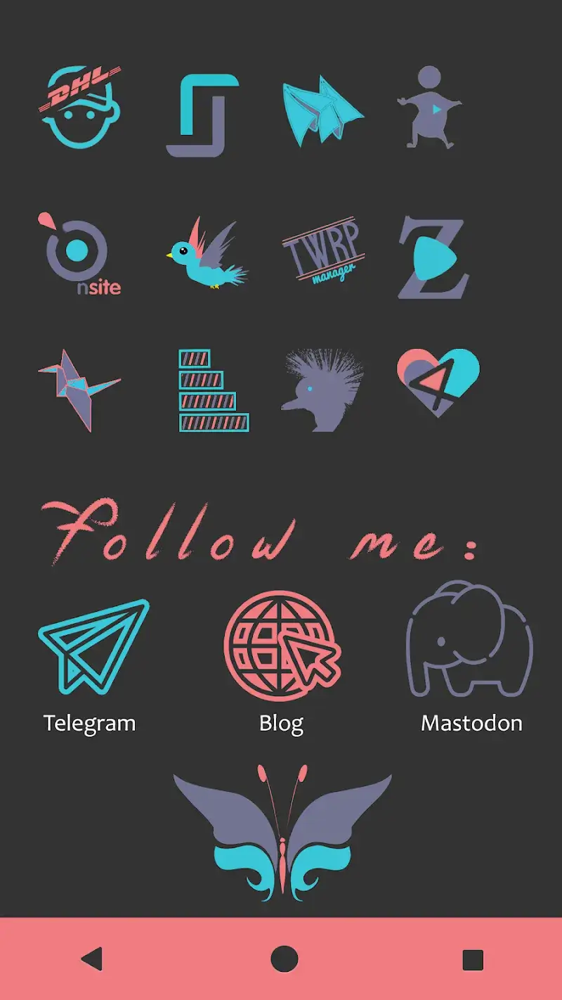 Sinfonia Icon Pack Pure design screenshot 6