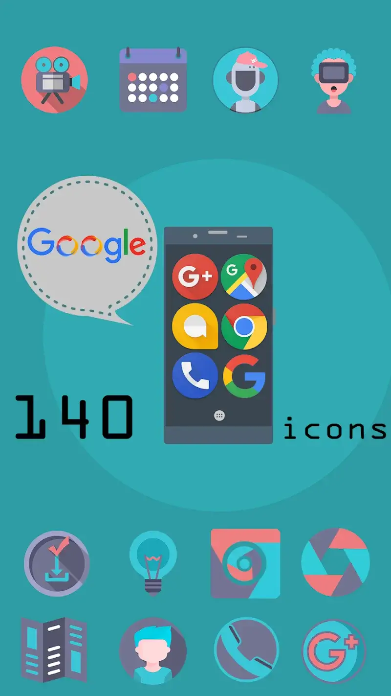 Sinfonia Icon Pack Pure design screenshot 2