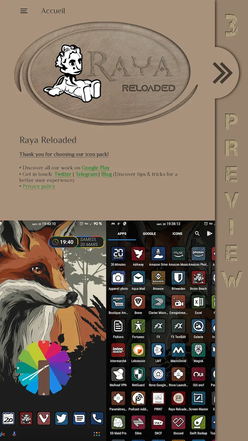 Raya Reloaded Icon Pack screenshot 5