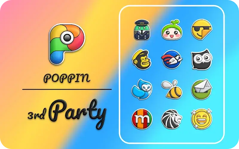 Poppin Icon Pack screenshot 6