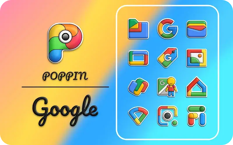 Poppin Icon Pack screenshot 1