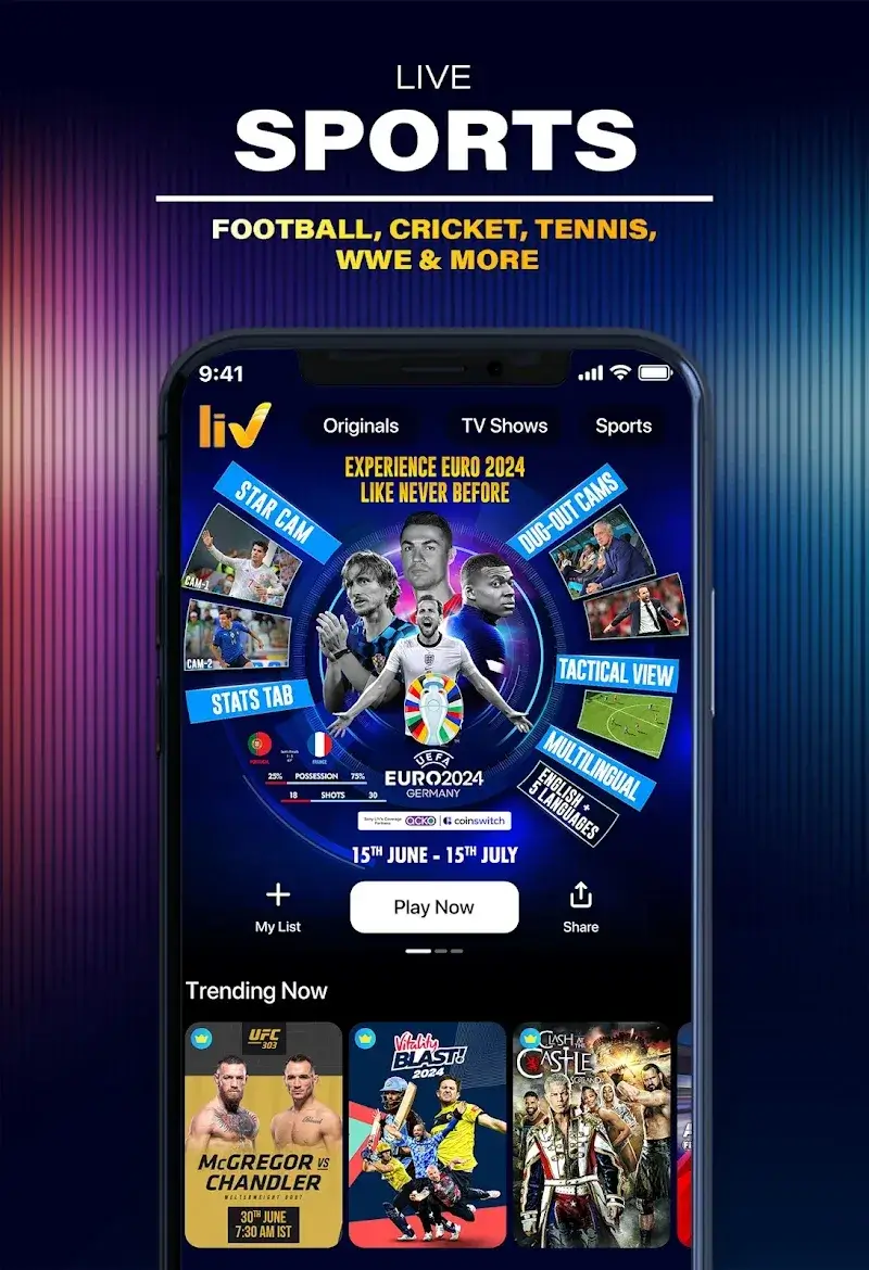 SonyLIV screenshot 1