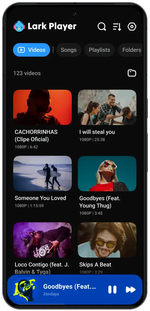 Lark Player app screenshot 6