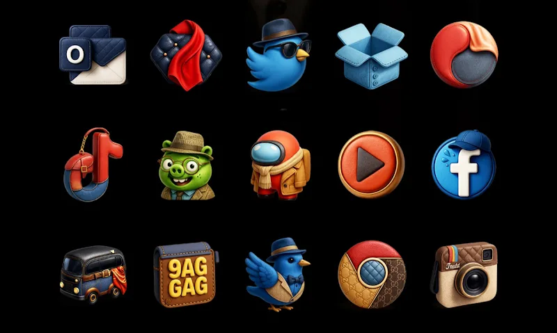 Fashion Icon Pack captura de pantalla 6