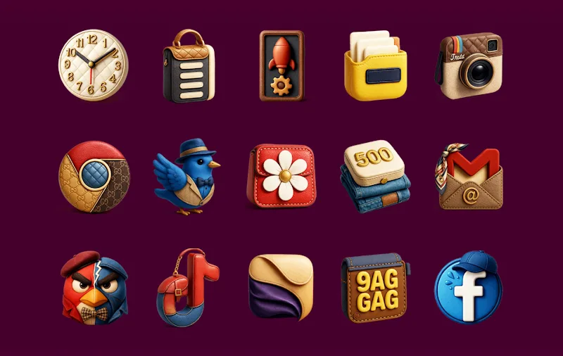 Fashion Icon Pack captura de pantalla 1
