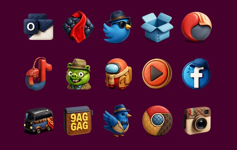 Fashion Icon Pack captura de pantalla 5