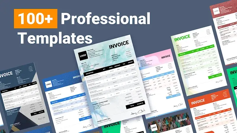 Invoice Maker, Invoices Manage app preview 2