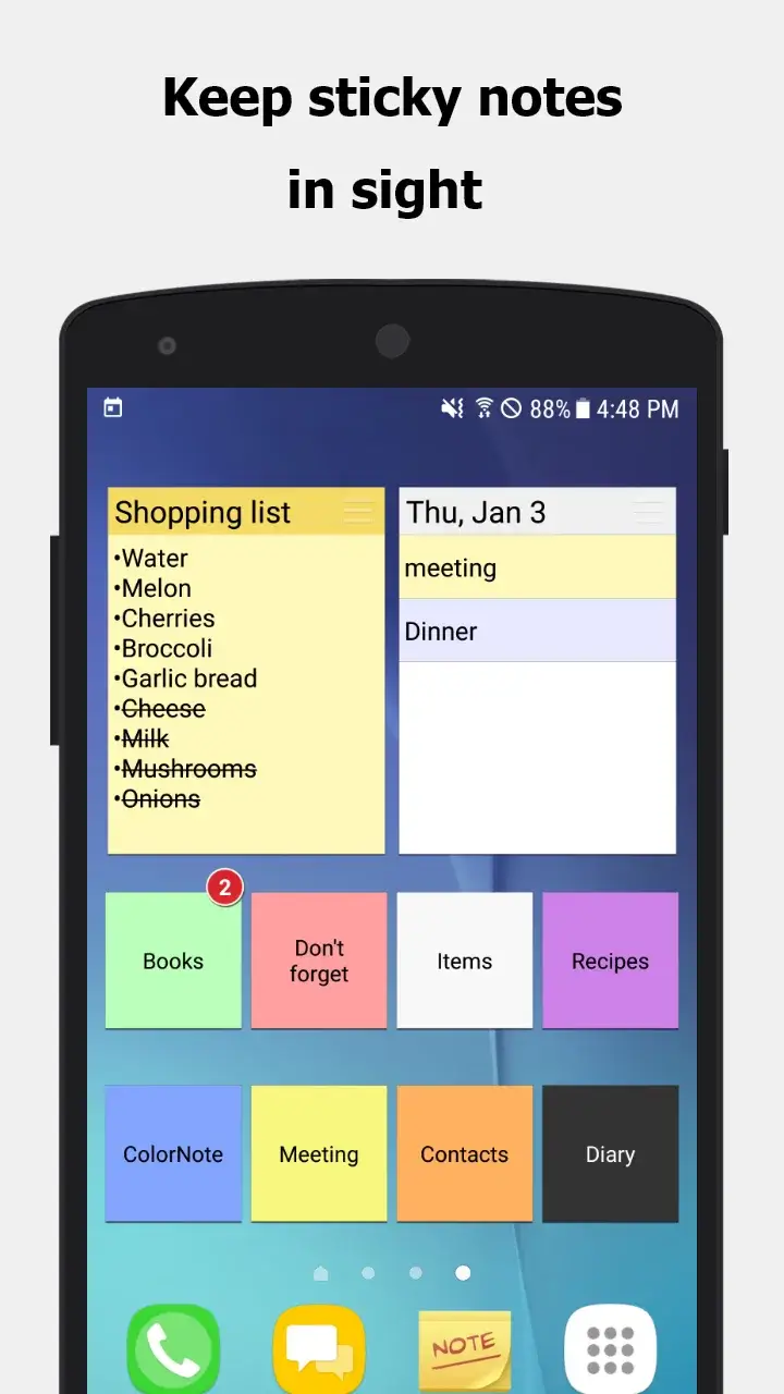 ColorNote screenshot 2