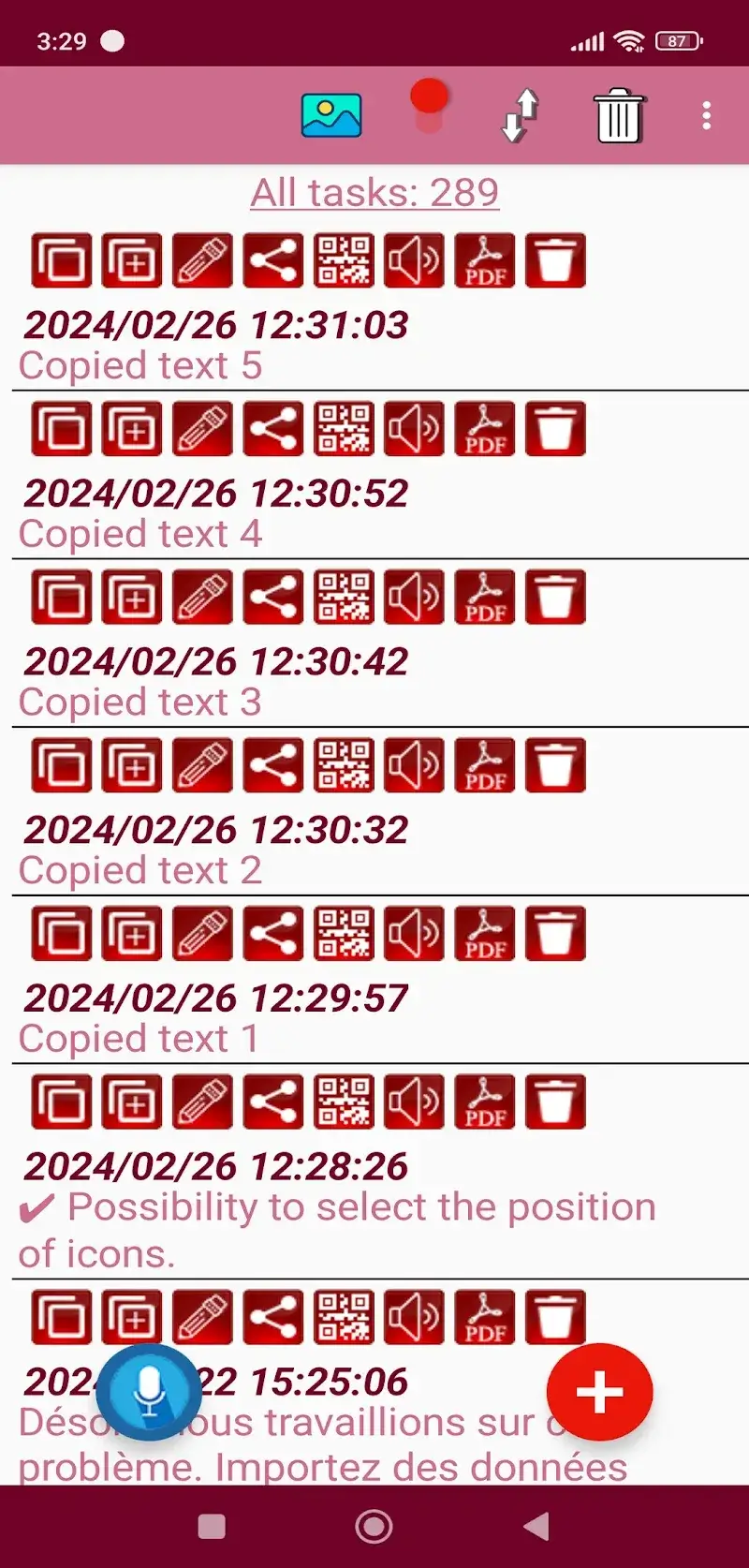 Clipboard CopyPaster Pro - Screenshot 4