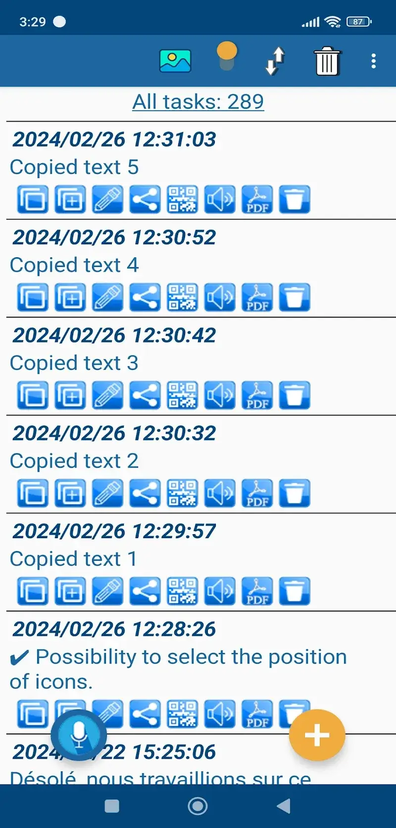 Clipboard CopyPaster Pro - Screenshot 2