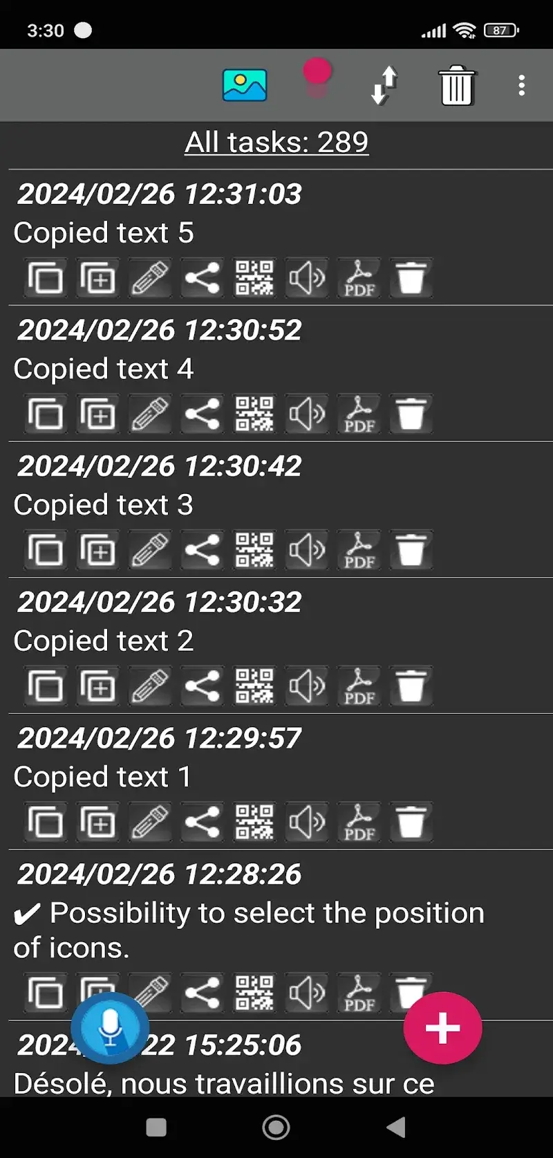 Clipboard CopyPaster Pro - Screenshot 3