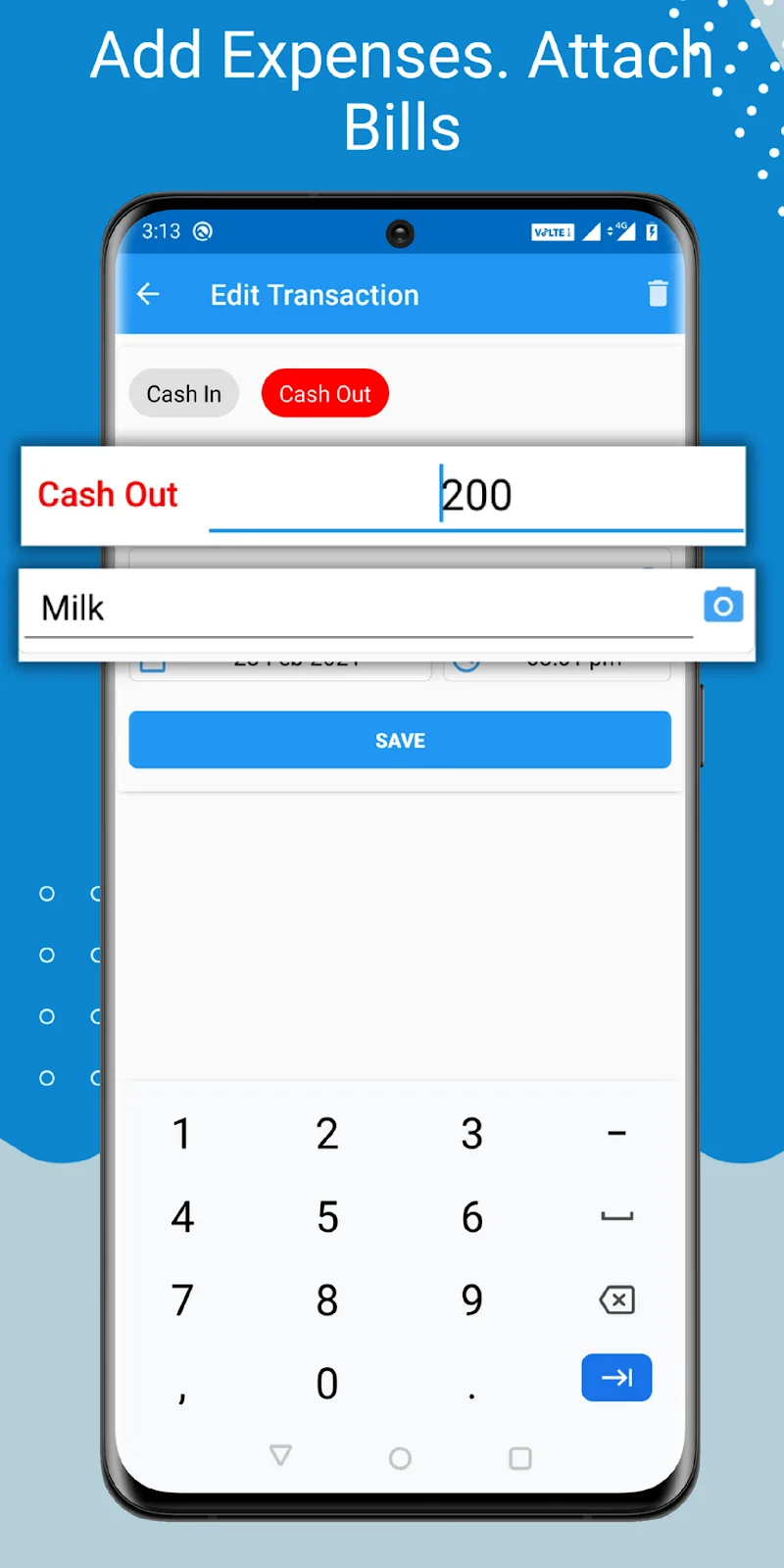 Pratinjau aplikasi Cash Book 2