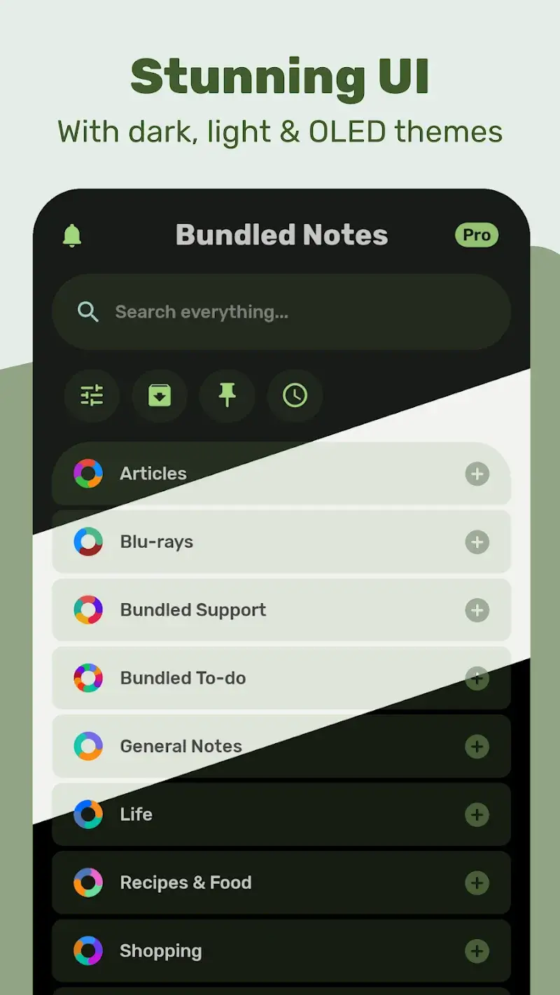 Bundled Notes önizleme 2
