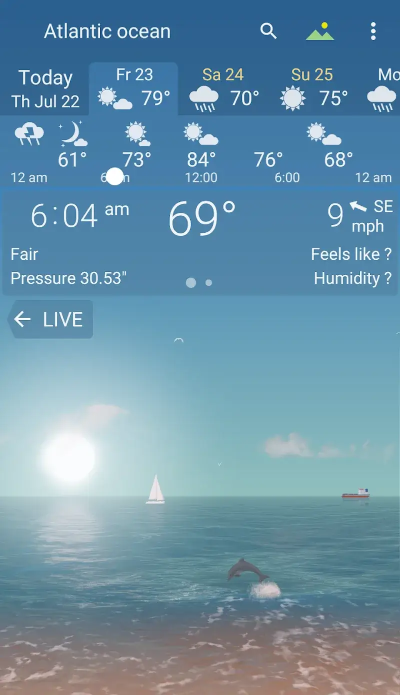 YoWindow Weather Unlimited captura de pantalla 4