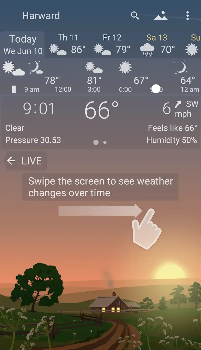 YoWindow Weather Unlimited captura de pantalla 3