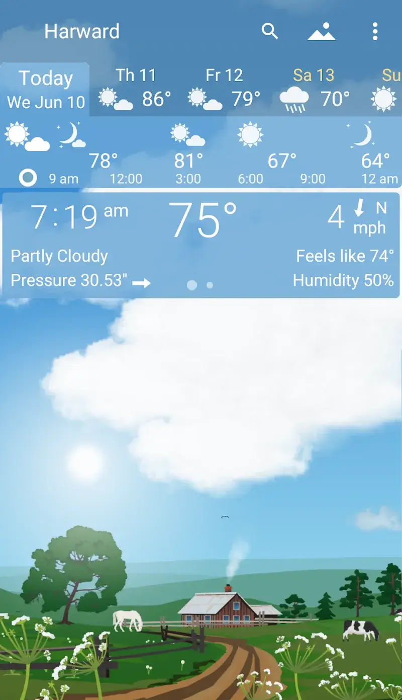 YoWindow Weather Unlimited captura de pantalla 2