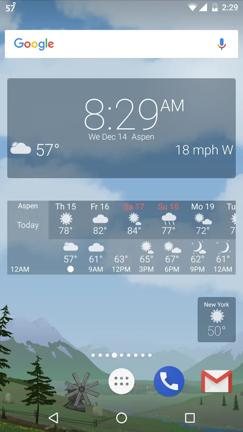 YoWindow Weather Unlimited captura de pantalla 6