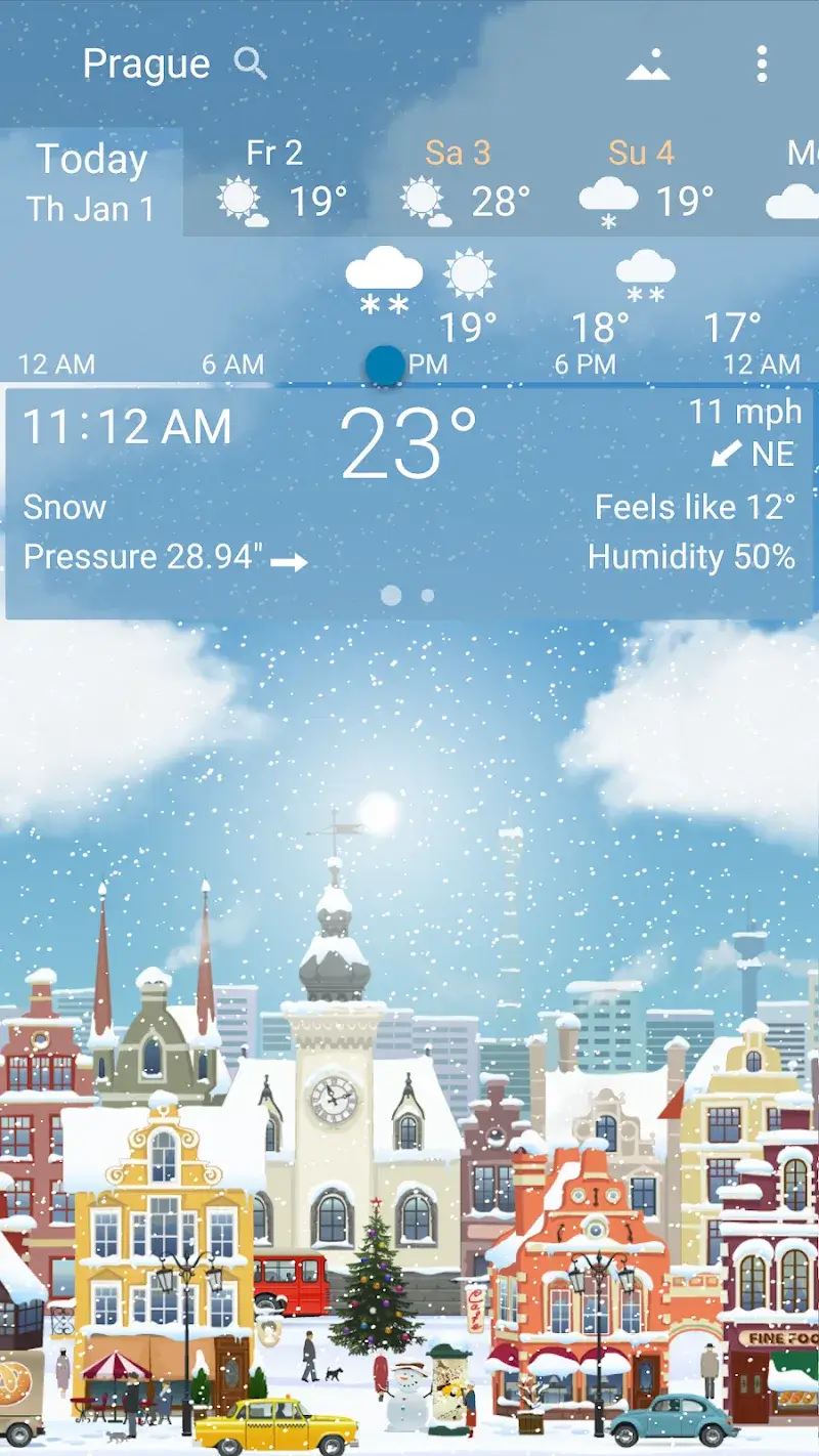 YoWindow Weather Unlimited captura de pantalla 5