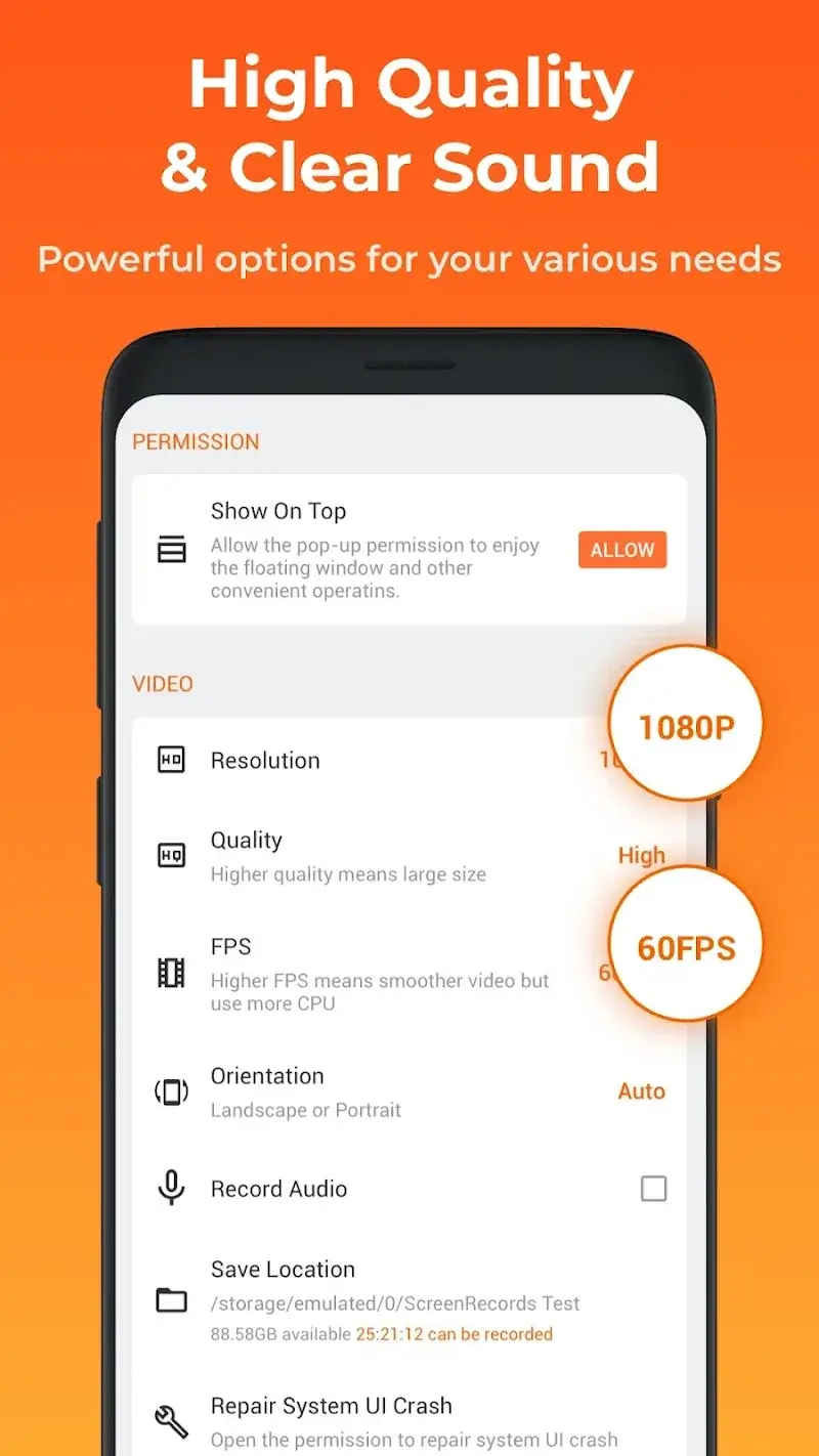 XRecorder screenshot 3