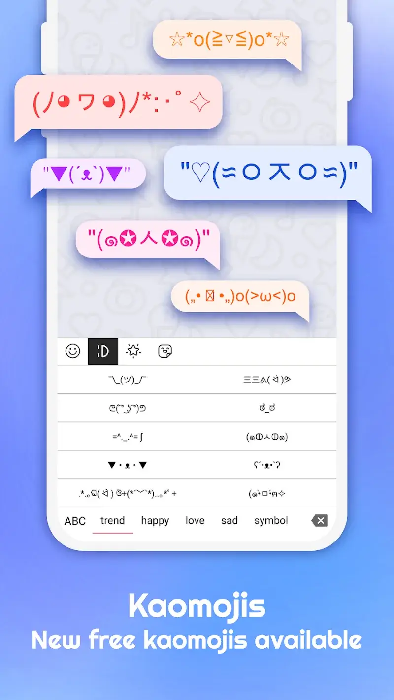 Emoji Keyboard preview 4