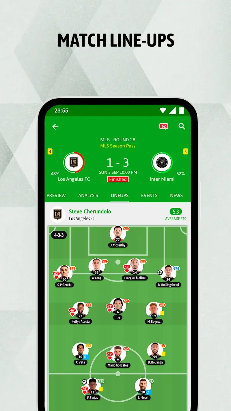 BeSoccer capture d'écran 3