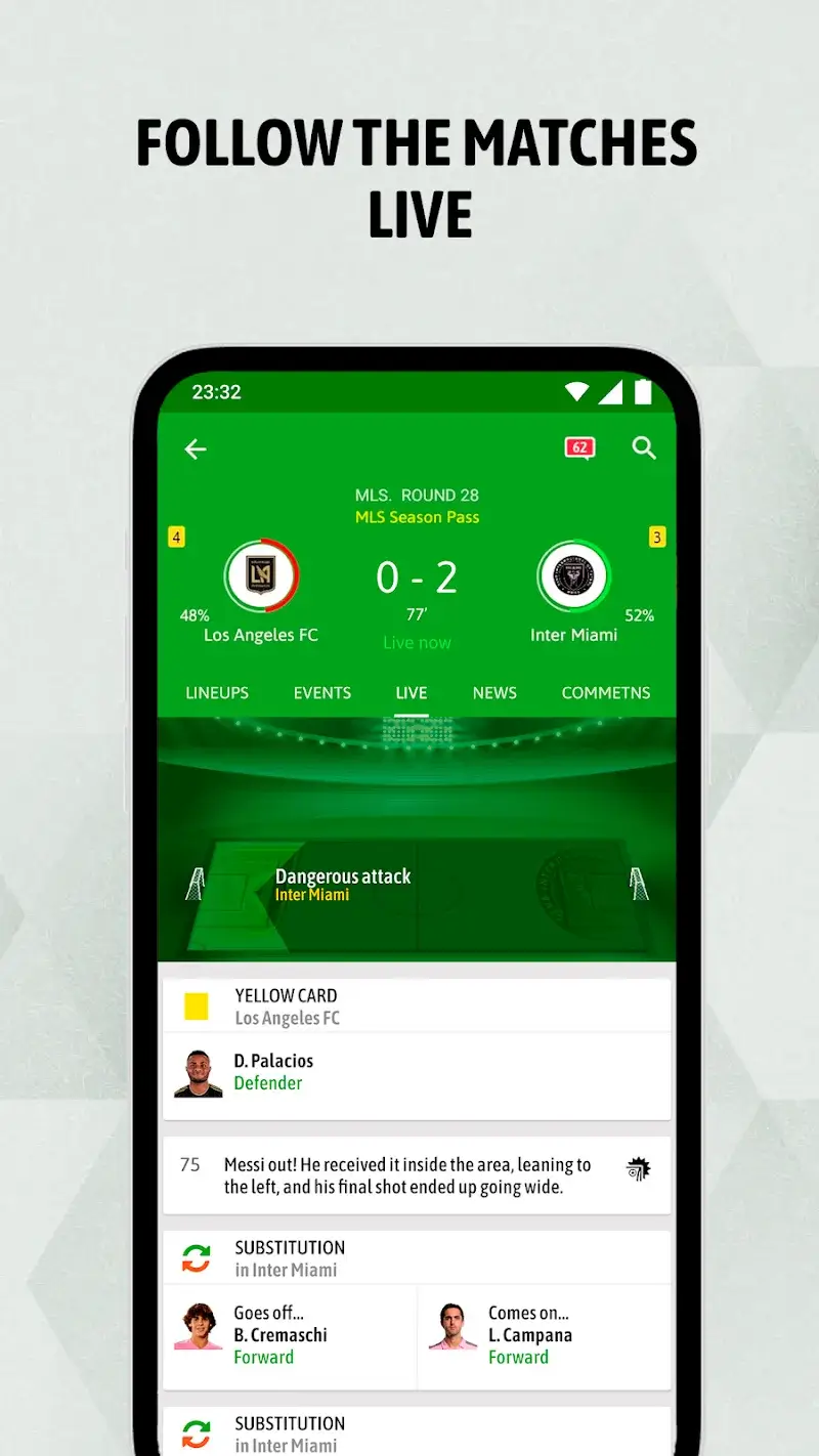 BeSoccer capture d'écran 2
