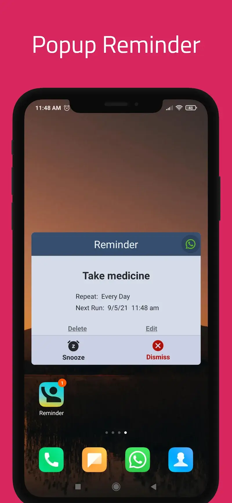Screenshot 3 di Reminder Pro