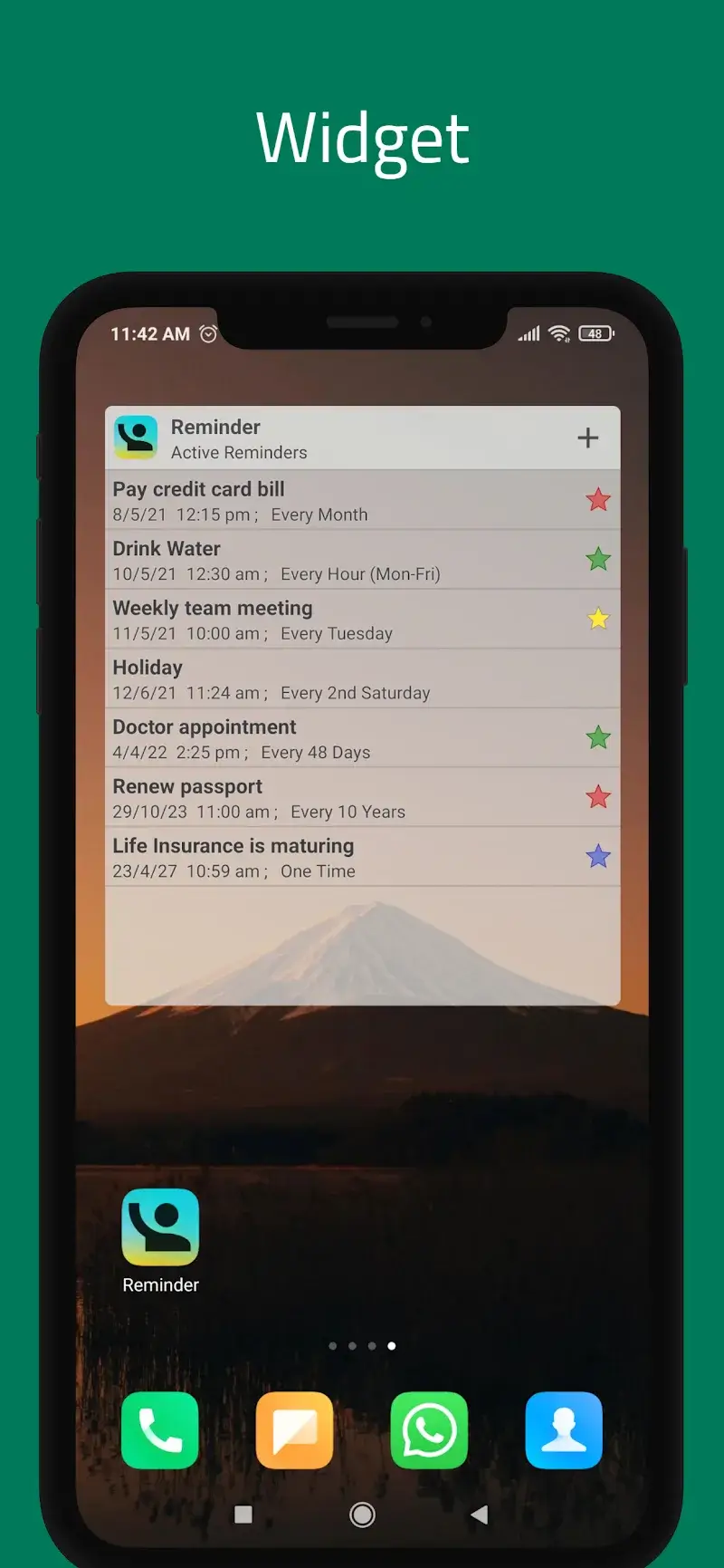 Screenshot 6 di Reminder Pro