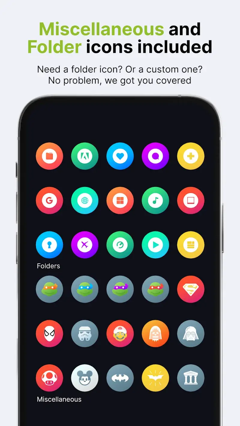 Hera Icon Pack: Circle Icons ภาพหน้าจอ 5