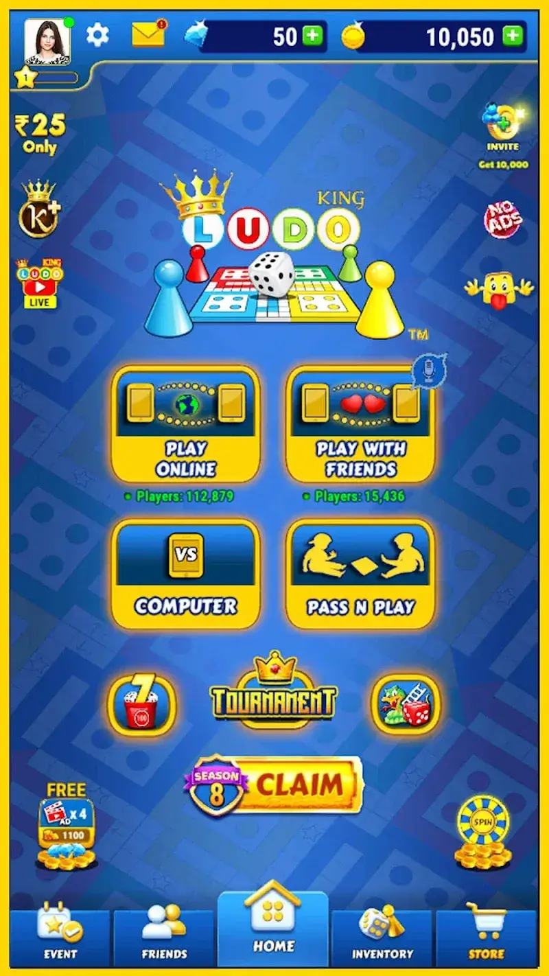 Скриншот Ludo King 5