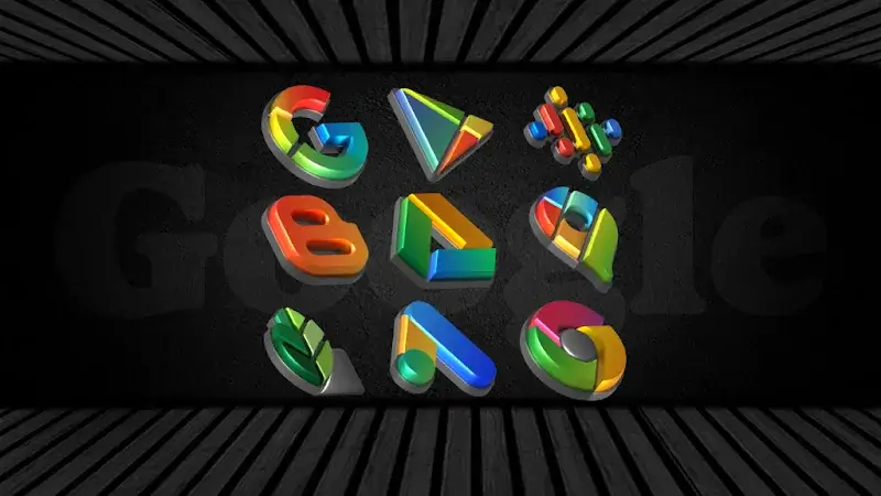 Auric, Dark 3D Icon Pack screenshot 2
