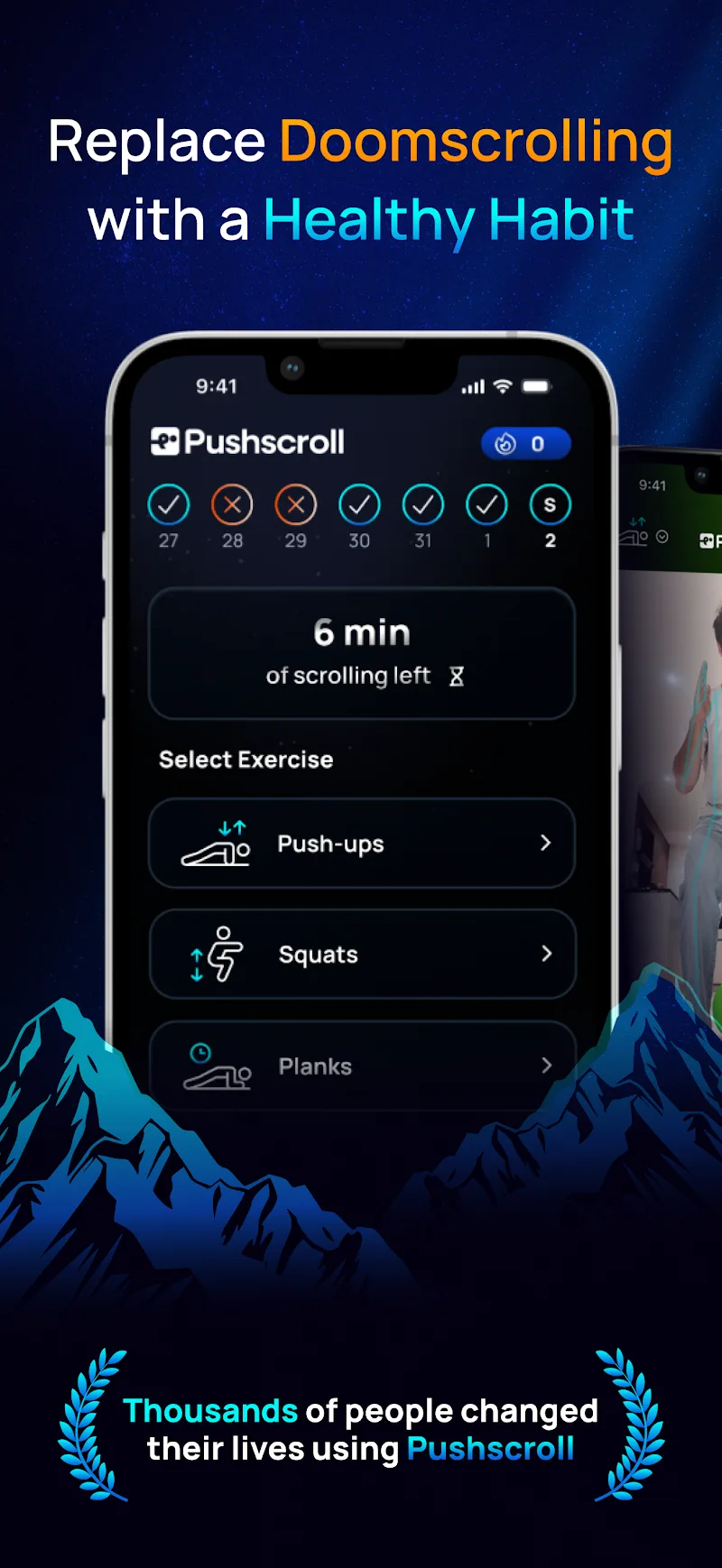 Pushscroll screenshot 1