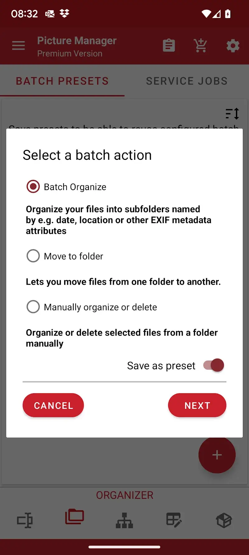 Rename & Organize with EXIF ภาพหน้าจอ 5