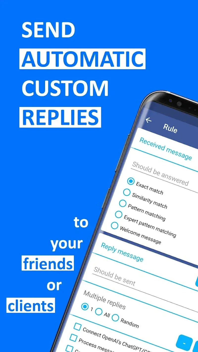 AutoResponder for FB Messenger capture d'écran 1