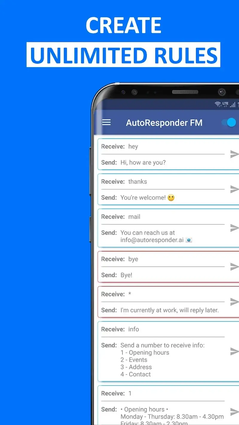 AutoResponder for FB Messenger capture d'écran 3