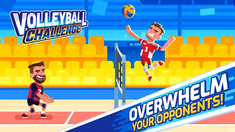 Tangkapan Layar 1 dari Volleyball Challenge 2024